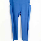 Lululemon All the Right Places W6BTOS Women's Blue Sz 10 High Rise Crop Leggings
