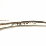 IPPOLITA 925 Sterling Silver Thin Blue Topaz Bangle