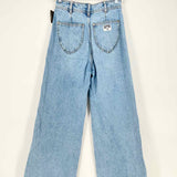 REFORMATION x Kacey Musgraves Women's Blue Size 25/0 Wide Leg Jeans