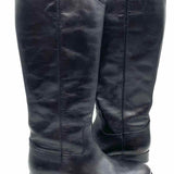 FRYE Melissa 2 Women's Black Size 8 Riding Leather Boots