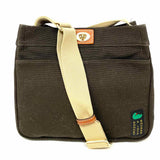 Dooney & Bourke Canvas 28 Brown Tote Turnlock Crossbody