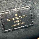 LOUIS VUITTON New Wave Chain MM NM Black Flap Quilted Crossbody