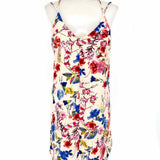 ASTR Women's Cream Size XS Polyester Floral Sleeveless