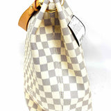 LOUIS VUITTON Graceful MM Coated Canvas Blue White Hobo Damier Azur Shoulder Bag
