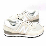 New Balance Women's White Size 10 Suede ATHLETIC Sneakers