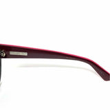 Christian Dior Black Pink Cat Eye Quilted Sunglasses