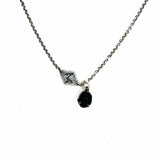 The M Jewelers 925 Sterling Silver Pendant 28" Skull Necklace