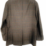 Chaps Ralph Lauren Men's Brown 41 Wool Plaid Sport Coat