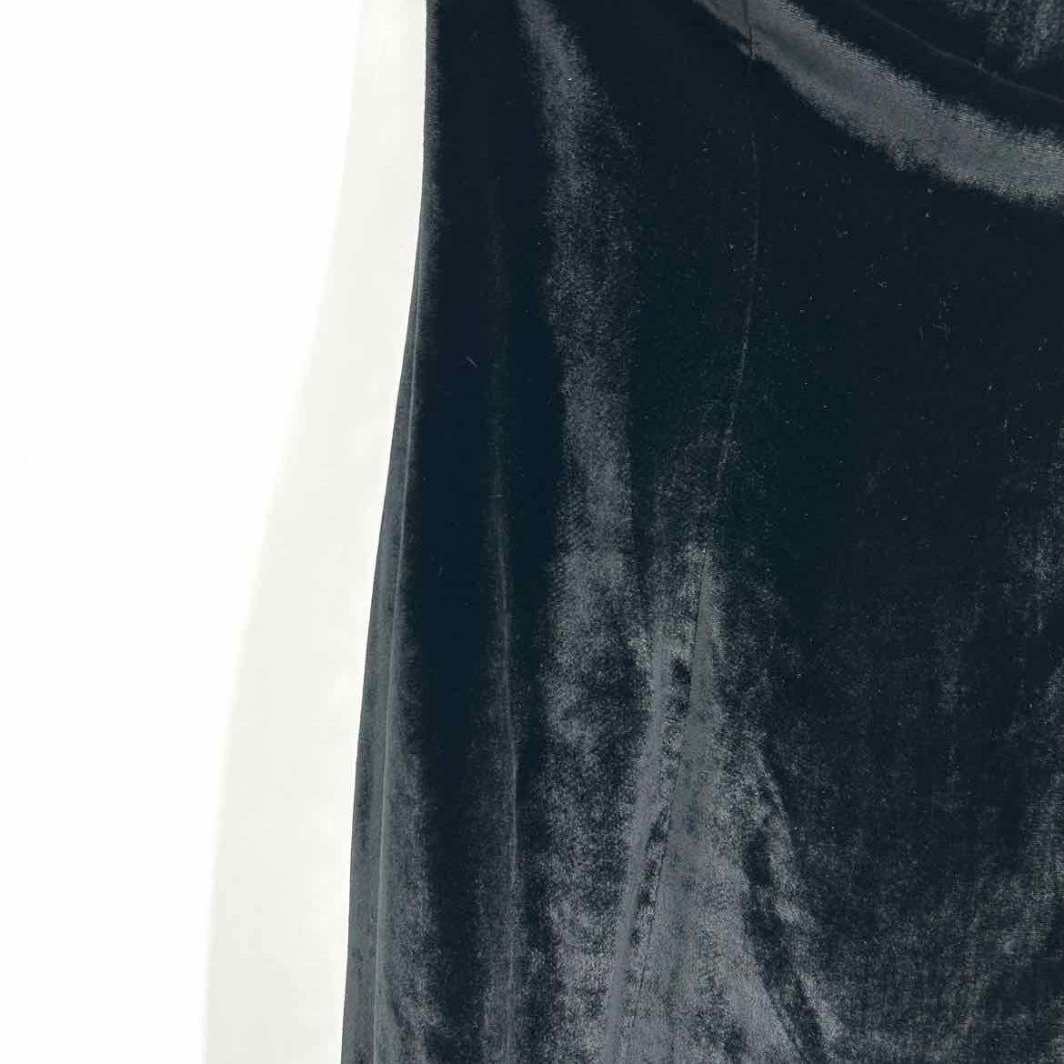 cinq a sept 5a7 Marceau Velvet Strapless Ruffled Size 8 Dress