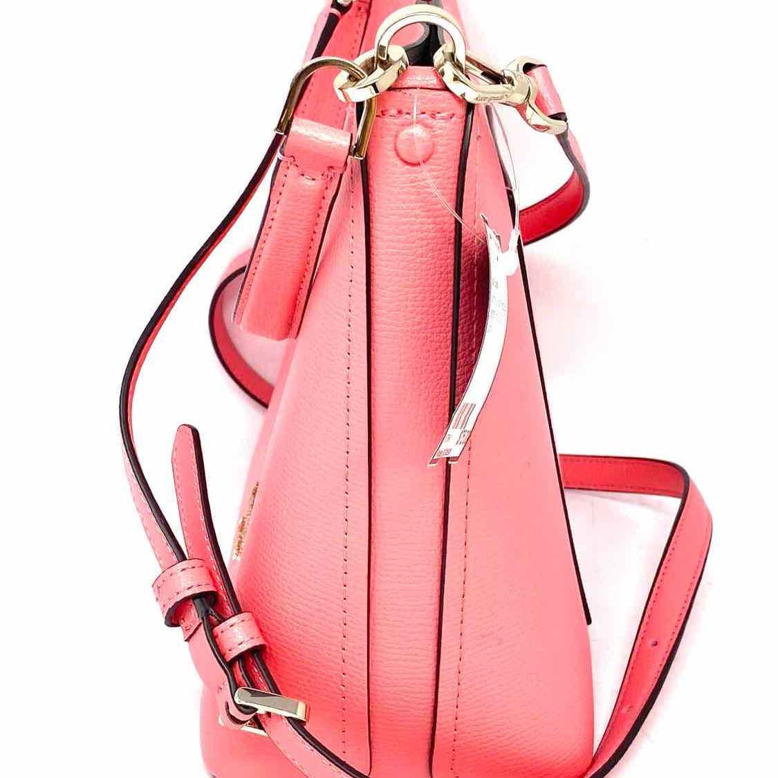 Kate Spade Darcy Salmon Bucket Pebbled Leather Crossbody