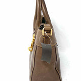 Dooney & Bourke Florentine Amelie Taupe Tote Leather Satchel