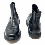 Prada Brixxen Men's Black Shoe Size 10.5 Leather Chelsea Boots