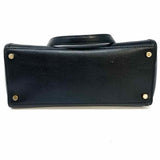 Kate Spade Patterson Dr. Small Geraldine Black Tote Pebbled Leather Satchel