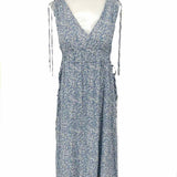 Rails Women's Blue Size M Empire Rayon Blend Floral Dress