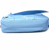 Adidas Nylon Blue Rectangle Logo Shoulder Bag