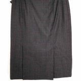 Burberry Women's Gray Size 4 pencil Skirt