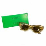 Bottega Veneta Yellow Cat Eye Translucent BV1142S Sunglasses