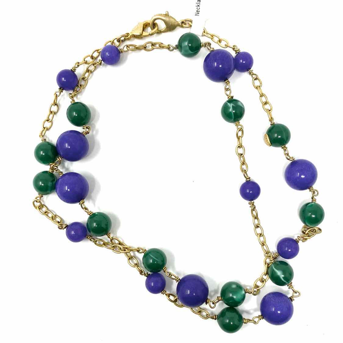stella & dot Green/Blue Necklace