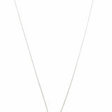 SJM 925 Sterling Silver Pendant Round 19.5" Simulated Blue Topaz Necklace