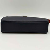 Dooney & Bourke Navy Mini Pebbled Leather Crossbody