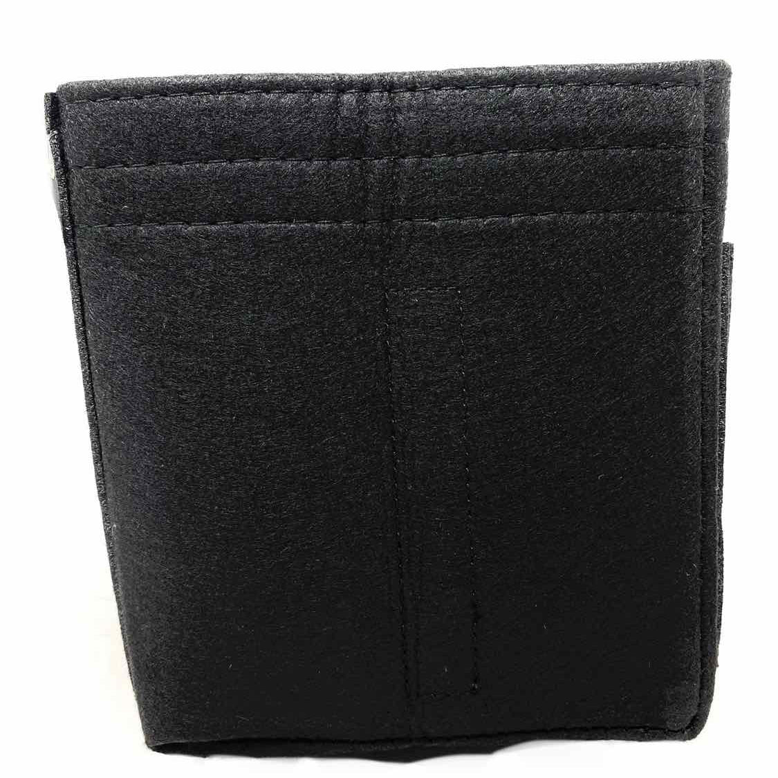 Black Felt Purse Organizer Insert Medium