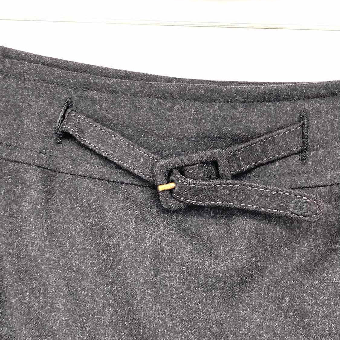 Chanel 1992 Women's Charc/Black pencil Size 42/10 Skirt