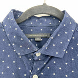 Faherty Men's Green Size M Button Down Cotton Long Sleeve Shirt