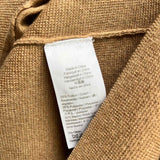 J Crew Women's Beige Size S Blazer Cotton Blend Knit Cardigan