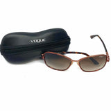 Vogue Black Brown Butterfly Tortoise Sunglasses