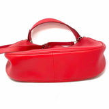 Coach Nomad Red Hobo Leather Shoulder Bag