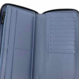 LOUIS VUITTON Vertical Shadow Zippy Navy Zip-Around Monogram Wallet