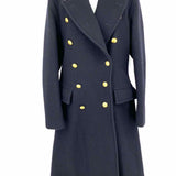 Polo by Ralph Lauren Explorer Women's Black Size S Double Breasted Wool Coat
