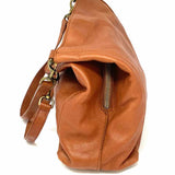 American Leather Co. Brown Pebbled Leather Tote