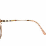 Burberry Taupe Brown Cat Eye Check Sunglasses