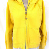 Lululemon Scuba Oversized Women's Yellow Size M/L Zip Hoodie