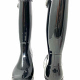 UGG Women's Black Size 8 Calf High Rubber Rain Boots