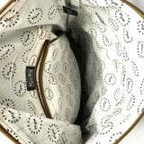 Myra Bags Canvas Gray Beige Abstract BackPack