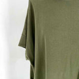 Eileen Fisher Women's Green Size 3X Short Sleeve Dress