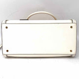 Kate Spade Reiley Straw Ivory Dome Satchel