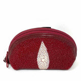 ROTA Red textured Stingray Coin Purse
