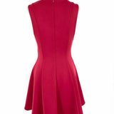 All The Ways Sonja Flare Women's Red Size S Sleeveless Mini Dress