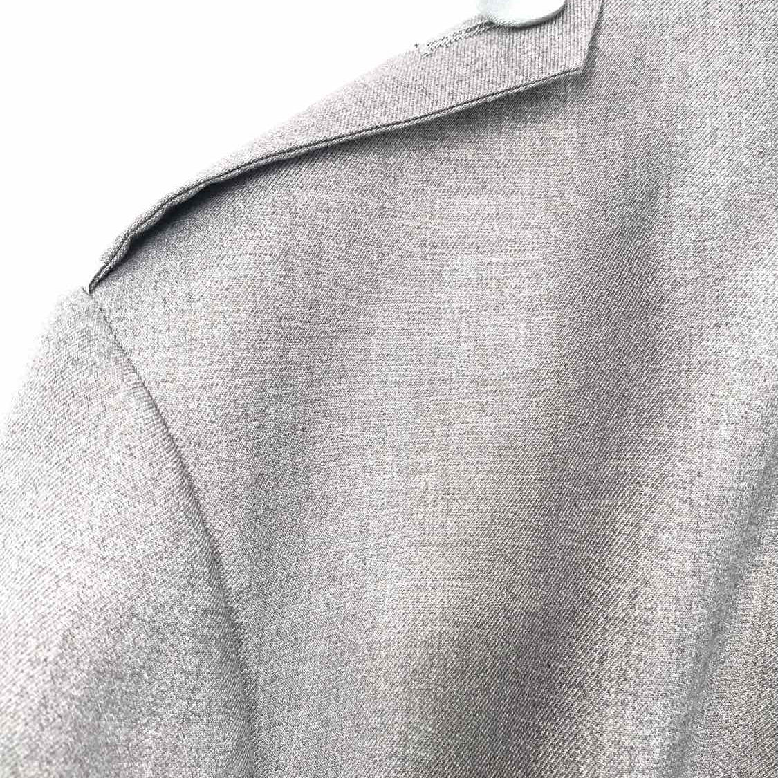 Apollo King Nehru Style Men's Gray 54 Button Down Suit