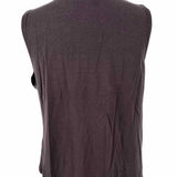 Eileen Fisher Women's Dark Gray Size XXS Turtleneck Sleeveless