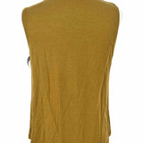 Eileen Fisher Women's Light Brown Size XXS Turtleneck Sleeveless