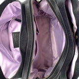 Coach Vintage Y2K Black pleated Leather Shoulder Bag