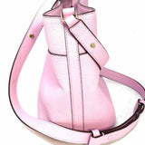 Kate Spade Leila Small Pink Bucket Pebbled Leather Crossbody