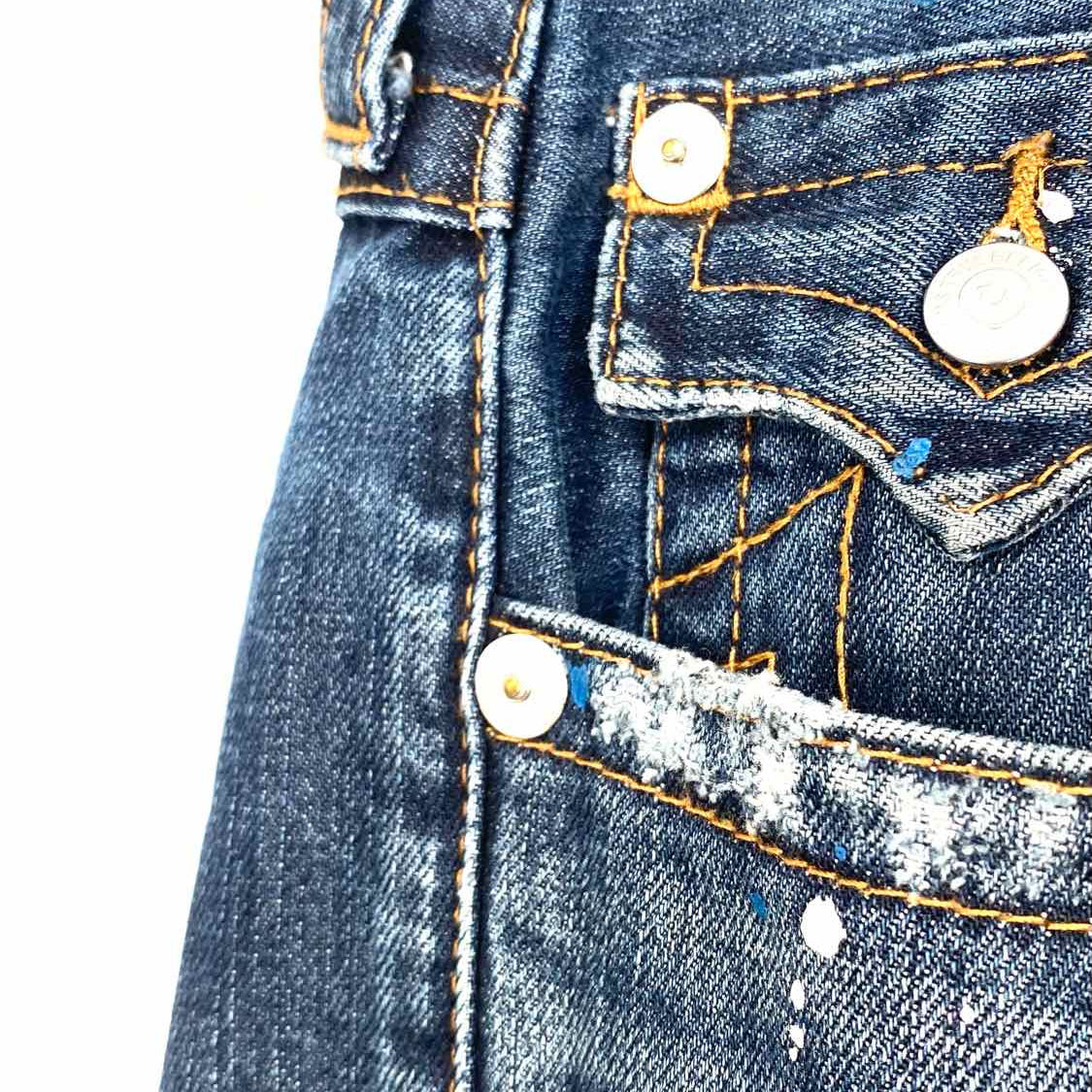 True Religion Men's Blue Size 36 Jeans