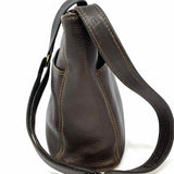 Coach Sonoma Vintage Brown Zip Pebbled Leather Crossbody