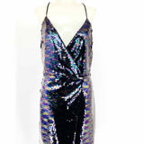 adelyn rae Women's Purple Size XS mini Sequined Dress