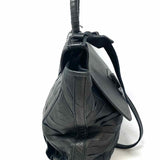 L.A.M.B. Khasi Black Top Handle Geometric Leather Messenger Bag